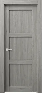 Door design: Curated Contemporary Shaker 3 Panel from Curated Contemporary Collection collection - Modern Luxury style