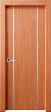 Alluminio Elivia Vertical Wood Grain 2VS - Cherry