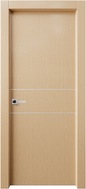 Alluminio Elivia Vertical Wood Grain 2HS - Oak