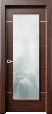 Alluminio Elivia Horizontal Wood Grain La Luce 4HS - Wenge