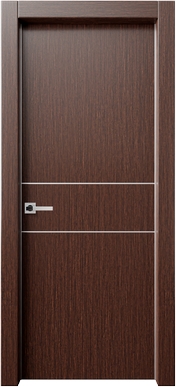 Alluminio Elivia Vertical Wood Grain 2HS - Wenge