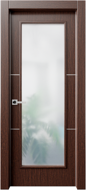 Alluminio Elivia Vertical Wood Grain La Luce 2HS - Wenge