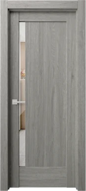Interior Door Curated Contemporary Freya CG in Ash Arden finish - Almes Doors