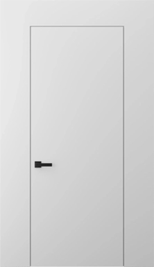 Interior Door Frameless Door Semplicita Elivia in Primed finish - Almes Doors