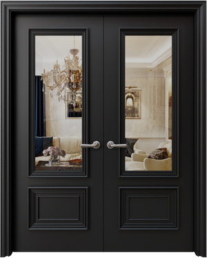 Interior Door Palladio Due Clear Glass