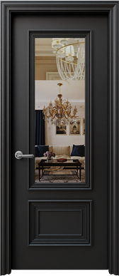 Palladio Due Mirror - Black