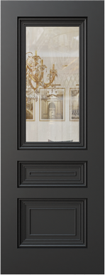 Interior Door Palladio Tre Clear Glass