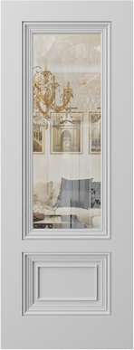 Interior Door Palladio Due Clear Glass