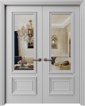 Interior Door Palladio Due Clear Glass