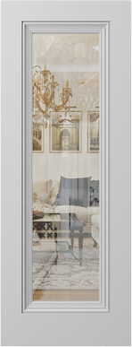 Interior Door Palladio Uno Clear Glass
