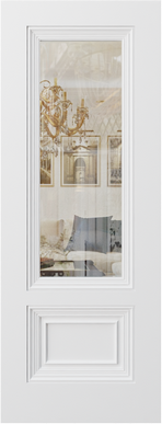 Interior Door Palladio Due Clear Glass