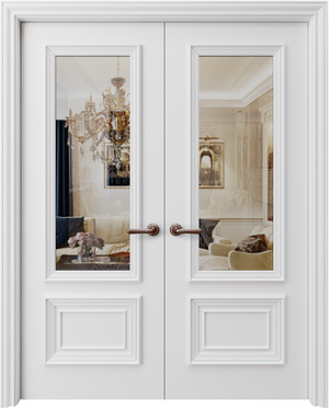 Interior Door Palladio Due Clear Glass