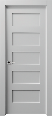 Shaker Style Craftsman 5 Eq Panel - Primed