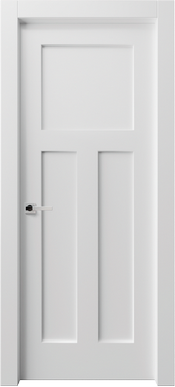 Shaker Style Craftsman 3 Craft Panel - White