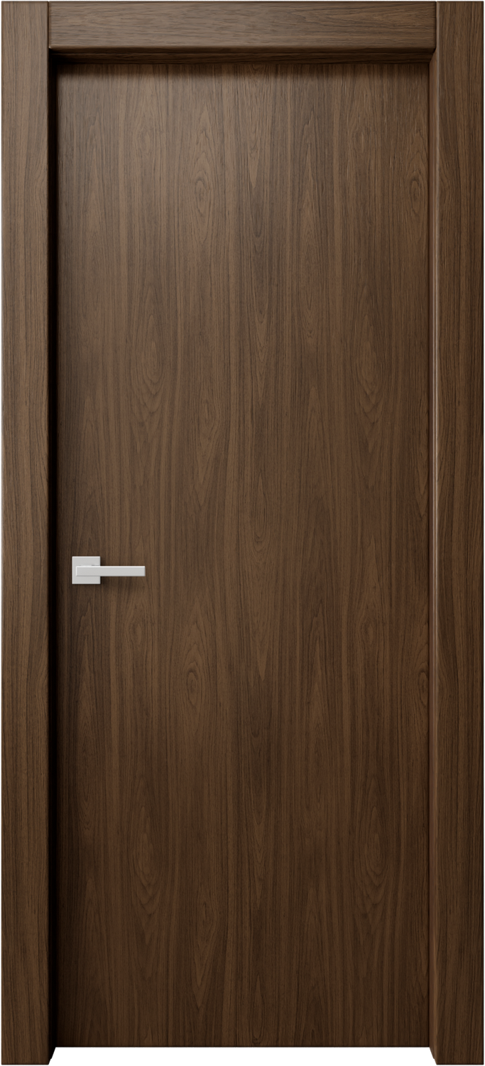Yuno*terior  Swing Door Uno 1 - Walnut Textured: Premium Quality | Almes