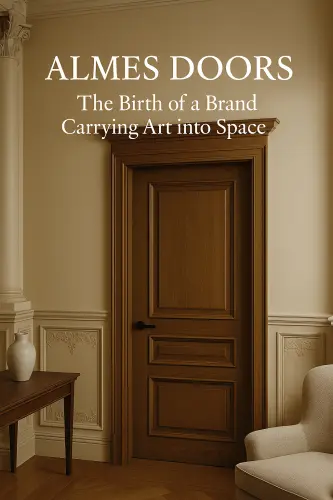A Brand Born from Art and Vision - Image showing the artistic inspiration behind Almes doors