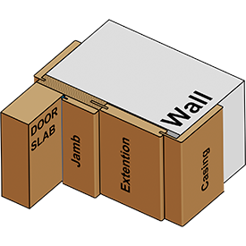 Adjustable, range from 7 ⅝" to 8 ⅞"