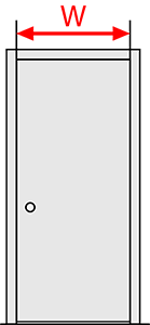 Choose Door Width: